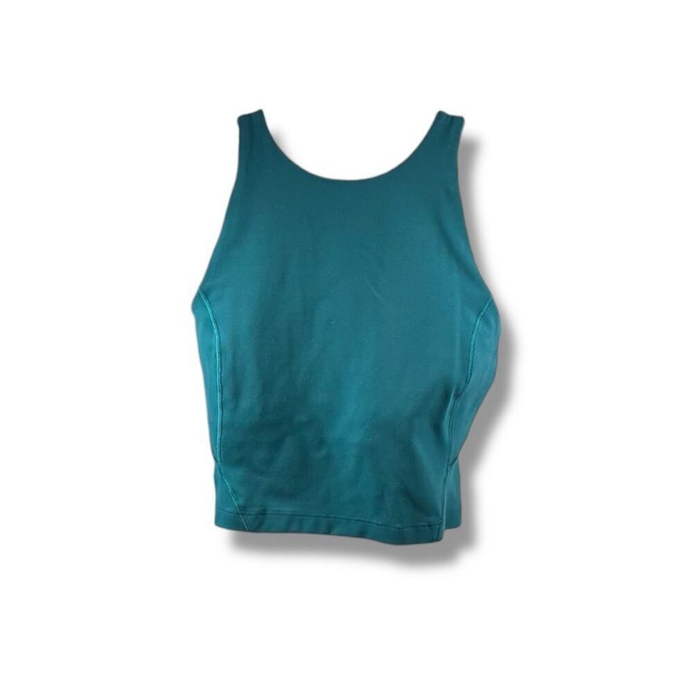 Lululemon Align High Neck Tank Top in Teal Size 0